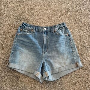Garage Denim Cuffed Shorts